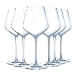 Chef&Sommelier - Collection Distinction - 6 Verres à pied 47 cl - Fabriqués en France - Emballage renforcé