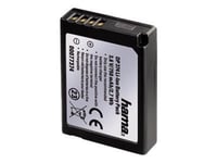 Hama Dp 374 - Batteri - Li-Ion - 850 Mah - Svart - För Panasonic Lumix Dmc-3D1, Tz25, Tz30, Tz31, Tz35, Tz36, Tz6ef-S, Tz8, Zs19, Zs25, Zs5, Zs7