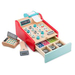 New Classic Toys- Caisse Enregistreuse, 3 ans to 9 ans, 10650, Rouge, Cash Register Set