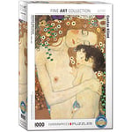 EuroGraphics- Mother and Child (Detail) by Gustav Klimt Enfant Puzzle, 6000-2776, Coloris Assortis, 48 x 68 cm