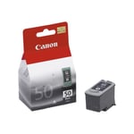 Canon PG-50 Svart originalbläckbehållare för FAX JX200, JX210, JX500, JX510; FAXPHONE JX510; PIXMA MP160, MP180, MP460,...