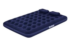 Bestway | Air Mattress, Queen Size with Manual Hand Pumps and Pillows | Inflatable Mattress for Indoor and Outdoor Use | Two-man