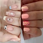 French Fake Nails Long Ballerina Nail Tips Fashion False Nails  DIY