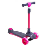 Li-Fe Trilogy Electric Tri Scooter Ride On Outdoor Kids Purple/Pink