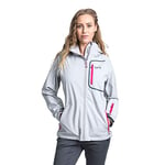 Trespass Gita Vestes Coupe-Pluie Femme, Quartz chiné, FR : 2XL (Taille Fabricant : XXL)