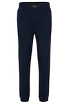 BOSS Mens Sehike Cotton-blend tracksuit bottoms with hiking-inspired labels