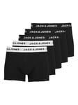 Jack & Jones Solid Trunk Boxershorts Men (5-pack) - L