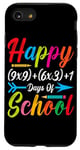 Coque pour iPhone SE (2020) / 7 / 8 Happy (9x9) + (6x3) +1 jours d'école