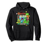 Minecraft Group Creeper Chase Scene Pullover Hoodie