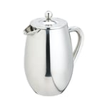 La Cafetiere 8 Cup Double Walled Cafetiere Silver