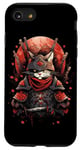 iPhone SE (2020) / 7 / 8 Cat Samurai Ninja Cat Samurai Art Ukiyo-e Case