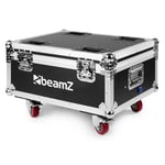 BeamZ FCBP12 flightcase med laddningsfunktion för 6x WBP1212IP eller WBP912IP, Case med inbyggd laddning