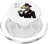 Tea-Rex Meme Funny T Rex avec tasse PopSockets PopGrip pour MagSafe