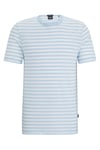 Hugo Boss Black Mens Tiburt457 T-shirt Light Pastel Blue - Size X-Large