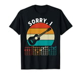 Sorry I-DGAF Hidden Message Ukulele Chords Music Note T-Shirt