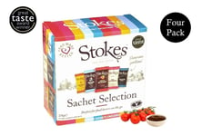 Four Pack of The Stokes Sachet Selection Box - Great Taste Award Winner!