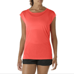 Asics Women's Running T-Shirt (Size S) Coralicious Layering Training Top - New