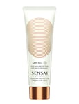 Silky Bronze Cellular Protective Cream For Face Spf50+ Solkräm Ansikte Nude SENSAI