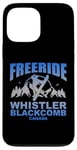 Coque pour iPhone 13 Pro Max Freeride Snowboard Sifflet Blackcomb Canada