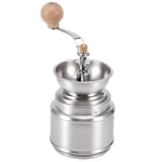 Portable Stainless Steel Manual Coffee Grinder Adjustable Coffe Bean Pepper SG