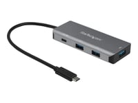 Startech 4 Port Usb C Hub Usb 3.2 Gen 2 (3.1 Gen 2) Type-c Usb 3.2 Gen 2 (3.1 Gen 2) Type-a, Usb 3.2 Gen 2 (3.1 Gen 2) Type-c