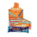 GRENADE PROTEIN BAR SELECTION BOX HIGH PROTEIN LOW SUGAR 12 X 60G BARS