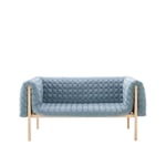 Ligne Roset - Ruché Medium Settee, Natural Beech, Fabric Cat. D, Harald 3 Elephant 4181 - Sofaer - Inga Sempé