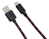 snakebyte USB Charge: Cable - Charging Cable for use with Nintendo Switch Tablet & Pro Controller