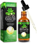 IDUCEN Castor Oil for Hair Growth, 100 Percent Pure Naturals Cold Pressed Growt