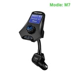 FM M7 Bluetooth Car Music Player FM Transmitter Dual USB Charger Adapter