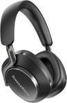 Bowers & Wilkins PX8 Casque Supra-auriculaire sans Fil avec Suppression du Bruit Bluetooth 5.0 et Charge Rapide, 30 Heures de Lecture Haute résolution et Microphone intégré – Noir