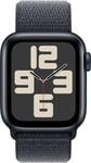 Apple Watch SE GPS 40mm Midnight Aluminium Case with Ink Sport Loop