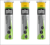 3 x SIS Science In Sport Tubes. Hydro Electrolyte Tablets. Lemon Flavour.