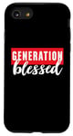 Coque pour iPhone SE (2020) / 7 / 8 Generation Blessed Gen Saved I Believe. I Got It All.