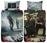 The Walking Dead New World Single Duvet Cover Bed Set Rick Grimes Daryl Dixon