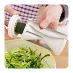 1 Pièce coupe Légumes en Spirale Spiraliseur - Spaghettis de Spiralizer Manuel Multifonction pour Nouilles, Carotte, Concombre, Courgette Slicer