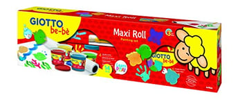 GIOTTO be-bè Maxi Roll- Set gouache aux doigts + accessoires