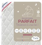 P'tit Lit - Matelas Enfant/Bébé Parfait - 70x140 cm - 2 Faces : Ultra Respirant l'Été/Chaud et douillet l'Hiver - Anti Acarien - Déhoussable - Oeko Tex® - Fabrication Française