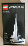 LEGO 21008 Burj Khalifa Architecture Brand New Sealed Rare Retired Set