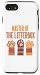 Coque pour iPhone SE (2020) / 7 / 8 Le père du chat Master of the Litterbox