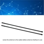 2 Pcs Walkie Talkies Antenna 136MHz‑520MHz SMA Female Dual Band Two Way Radi GHB