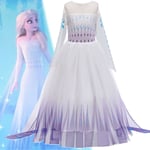 Kids Girls Frozen 2 Queen Elsa Cosplay Costume Kids Fancy Dress Party Outfits