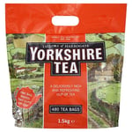 New Stock "YORKSHIRE TEA" 480 Tea Bags( Taylors of Harrogate) 1.5kg