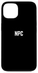 Coque pour iPhone 13 NPC Jeux Vidéo Cosplay Gamers Avatar