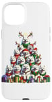 Coque pour iPhone 15 Plus Christmas Tree Samoyed Dog Sammies