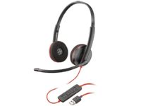 Poly Blackwire C3220 - 3200 Series - headset - på örat - kabelansluten - USB-A