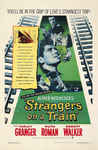 STRANGERS on a TRAIN Rgzw-POSTER HQ 40x60cm d'une AFFICHE VINTAGE