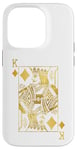 Coque pour iPhone 14 Pro Lucky Poker Cards Knight King of Diamonds Game Casino