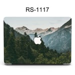 Convient pour l'impression couleur Coque Pro13 Coque de protection ordinateur portable Apple Coque de protection MacBook air M2-RS-1117 (noir)- Air11.6 (A1370/A1465)