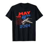 Star Wars May the 4th Be With You 2024 Luke’s X-Wing Fighter T-Shirt